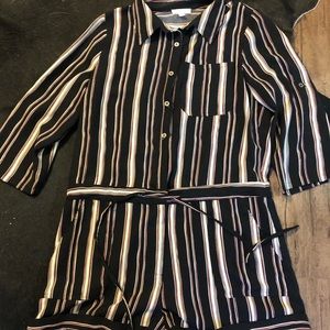 Striped Romper